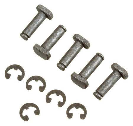 Wheel Pin and Clip Set, 5-Pack, Steel, 3/4" Length for Tubing Pipe Cutters