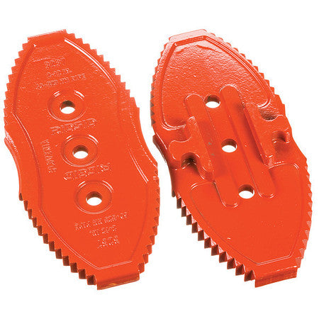 Serrated Steel Jaws Set for 64" Wrench, Compatible with 3237 Tong Model