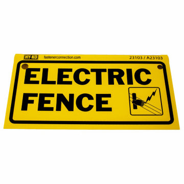 HY-KO PROD CO A23103 Caution Elec Fence Sign