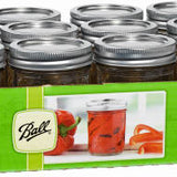 Rubbermaid Inc/Jarden 60000ZFP Ball 12PK 1/2PT Mas Jar 2
