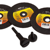 Forney Industries Inc 71798 5PC 3" Cutting WHL Kit 2