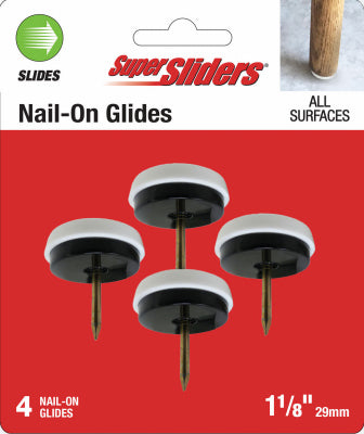 Shepherd Hdwe. Prod., Llc. 4609826SL 4PK 1-1/8" NailOnSlider