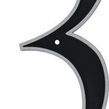 Hillman Fasteners 844813 6" BLK Plas Refl 3 2