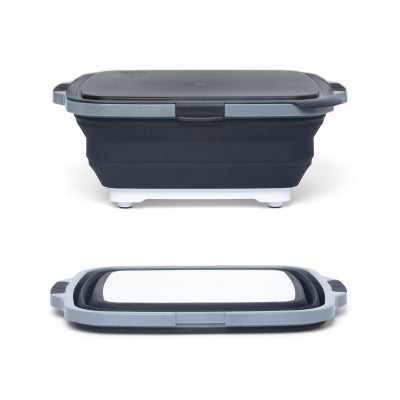 Jr BLK BBQ Prep Tub/Lid