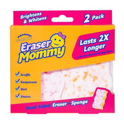 Scrub Daddy Inc FG4100502006PD0EN01 2CT Eraser Mommy 10X