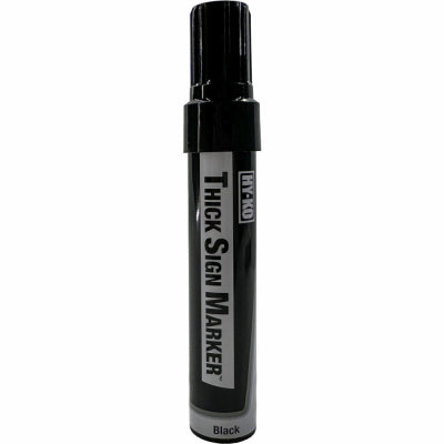 HY-KO PROD CO 40624 Large Black Sign Marker