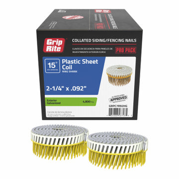 Primesource Building Prod. GRPC7R92HG 2-1/4" Galv Siding Nail