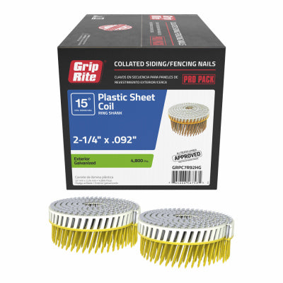 Primesource Building Prod. GRPC7R92HG 2-1/4" Galv Siding Nail
