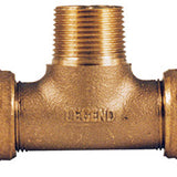 Legend Valve And Fitting Inc 313-384NL 3/4"CTSxMIP WTR Tee 2