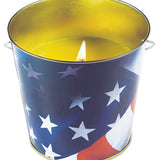 Lamplight Farms 1412122 16OZ MTL Flag Bucket 2