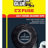 Super Glue Corp/Pacer Tech 11710161 1x10 BLK Silicone Tape 2