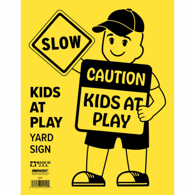 HY-KO PROD CO A00200 18"X23" Kids at Play Sg