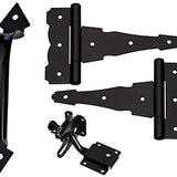 National Mfg/Spectrum Brands Hhi N343-467 BLK Decor Gate Kit 2
