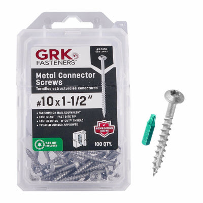 ITW BRANDS 20151 100CT 10x1-1/2 Screw