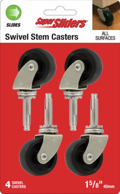 Shepherd Hdwe. Prod., Llc. 4262626SL 4PK 1-5/8" Stem Caster