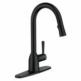 Moen Inc/Faucets 87233BL Adler 1H BLK Faucet 2