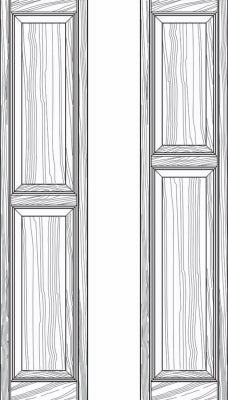 15x72 WHT Shutters