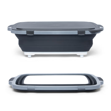 XL BLK BBQ Prep Tub/Lib