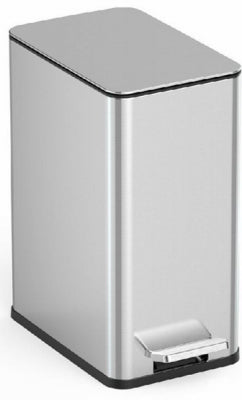 2.6GAL WHT Trash Can
