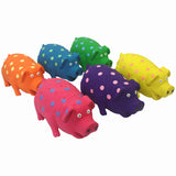 Multipet International 61006 Polka Dot Pig Dog Toy 2