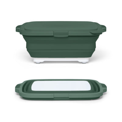 Jr GRN BBQ Prep Tub/Lid