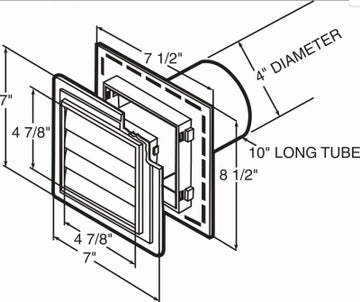 Clay Exhaust Vent
