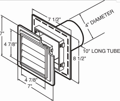 Clay Exhaust Vent