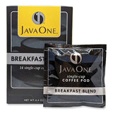 Java One 39830106141 Coffee Pods, Breakfast Blend, Single Cup, 14/box