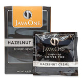 Java One 39870506141 Coffee Pods, Hazelnut Creme, Single Cup, 14/box