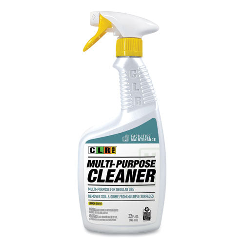 CLR PRO FM-MPC32-6PRO Multi-Purpose Cleaner, Lemon Scent, 32 Oz Bottle, 6/carton