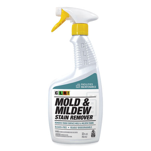 CLR PRO FM-MMSR32-6PRO Mold and Mildew Stain Remover, 32 oz Spray Bottle, 6/Carton