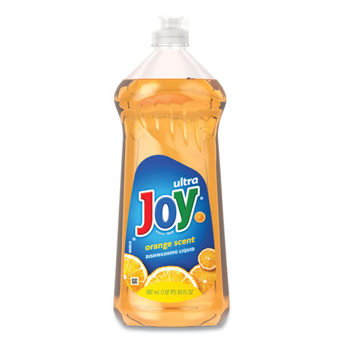 Joy 75056 Ultra Orange Dishwashing Liquid, Orange, 30 Oz Bottle, 10/carton