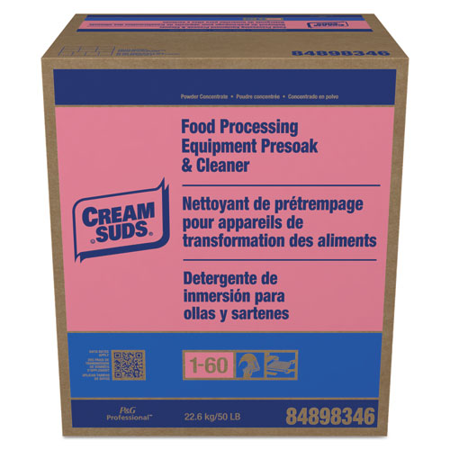 Cream Suds 02101 Pot And Pan Presoak And Detergent, 50 Lb Box