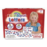 Junior Learning Inc JL196 Rainbow Letters - Print, Ages 4 to 8