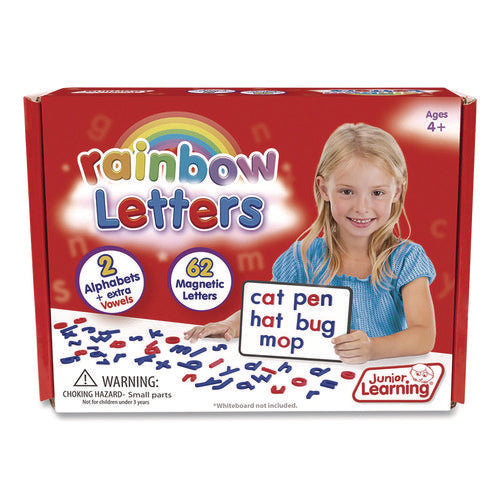 Junior Learning Inc JL196 Rainbow Letters - Print, Ages 4 to 8