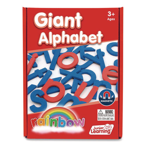 Junior Learning Inc JL606 Rainbow Giant Alphabet, Ages 3 to 4