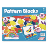 Junior Learning Inc JL613 Rainbow Pattern Blocks, Ages 3 to 4
