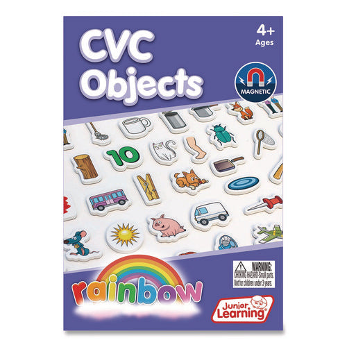 Junior Learning Inc JL641 Rainbow CVC Objects, Ages 4 to 5