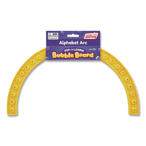 Junior Learning Inc JL681 Alphabet Arc Bubble Board, Ages 4 to 7