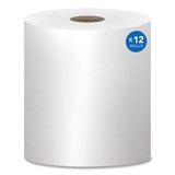 Scott 1040 Essential Hard Roll Towels for Business, Absorbency Pockets, 1-Ply, 8" x 800 ft, 1.5" Core, White, 12 Rolls/Carton
