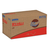 Wypall KCC 01772 L10 Sani-Prep Dairy Towels,pop-Up Box, 1ply, 10 1/2x10 1/4, 110/pk, 18 Pk/carton