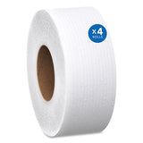 Scott 3148 Essential JRT Jumbo Roll Bathroom Tissue, Septic Safe, 2-Ply, White, 3.55" x 1,000 ft, 4 Rolls/Carton