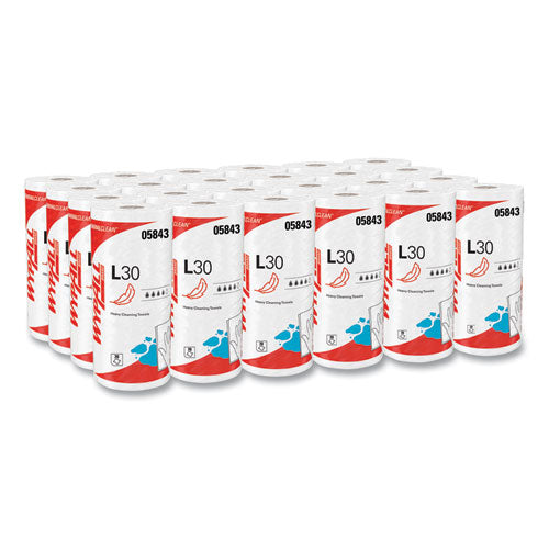 Wypall 05843 L30 Towels, 11 X 10.4, White