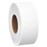 Scott 7223 Essential JRT Jumbo Roll Bathroom Tissue, Septic Safe, 1-Ply, White, 3.55" x 2,000 ft, 12 Rolls/Carton