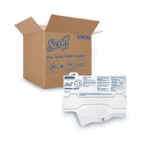 Scott 07140 Personal Seats Sanitary Toilet Seat Covers, 15 X 18, White, 125/pack, 24 Packs/carton