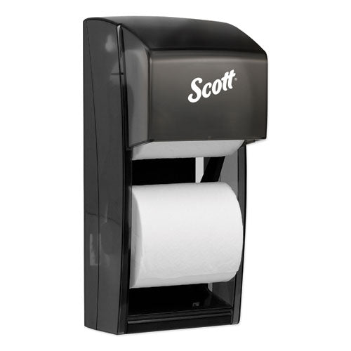 Scott 9021 Essential Srb Tissue Dispenser, 6 6/10 X 6 X 13 6/10, Plastic, Smoke