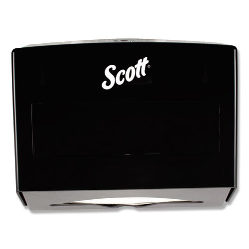 Scott 09215 Scottfold Folded Towel Dispenser, 10.75 X 4.75 X 9, Black
