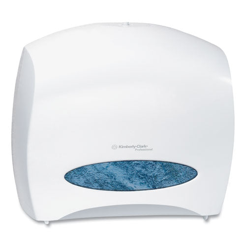 Kimberly-Clark Professional* 9508 Jrt Jr. Escort Jumbo Roll Bath Tissue Dispenser, 16 X 5.75 X 13.88, Pearl White