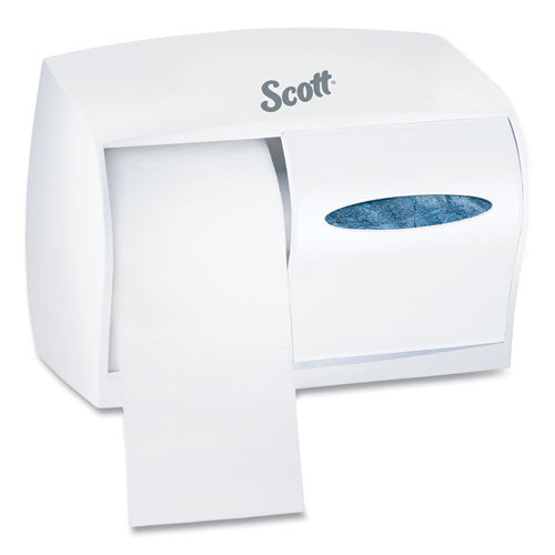 Scott 09605 Essential Coreless Srb Tissue Dispenser, 11 1/10 X 6 X 7 5/8, White