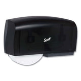 Scott 09608 Essential Coreless Twin Jumbo Roll Tissue Dispenser, 20 X 6 X 11, Black